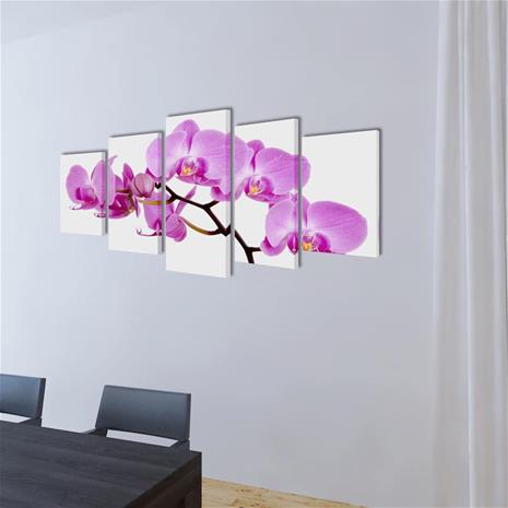 Taulusarja Orkidea 200 x 100 cm – kuva 3/3