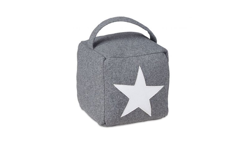 Ovituki "Star" kahvalla, väri harmaa – kuva 1/1