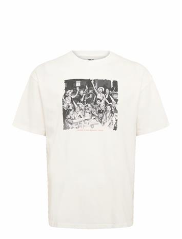 Solid SDRIAN T-paita off white Miehet