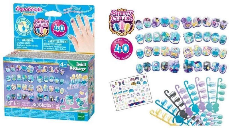 Lasten kynsien koristelusarja Epoch Aquabeads – kuva 5/5