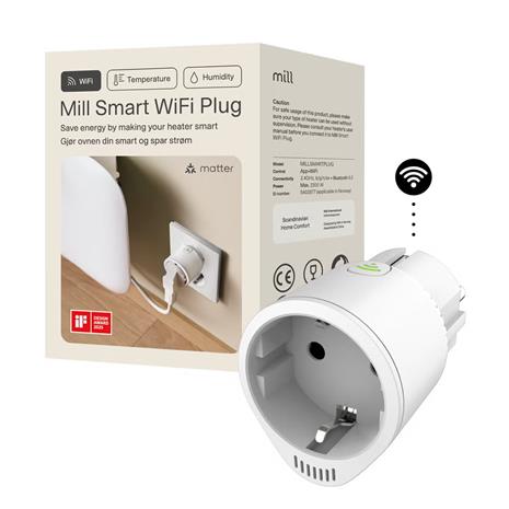 Smart rosette Mill MILLSMARTPLUG, 1 kpl.