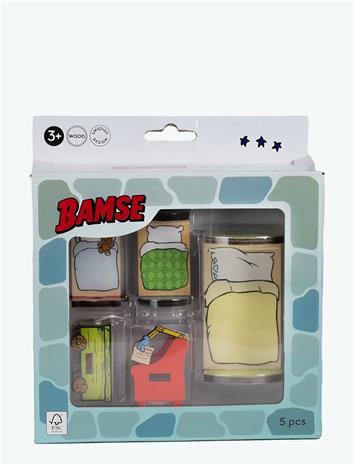 Micki Leksaker Bamse Dockhusmöbler Sovrum - Blue - ONE SIZE