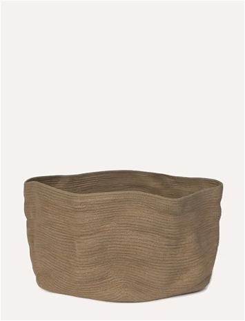 Lorena Canals Stonewashed Basket Soil Brown - Brown - 45X 25CM