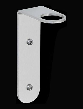 Nichba Design Soap Holder - Brushed Stainless - Silver - ONE SIZE