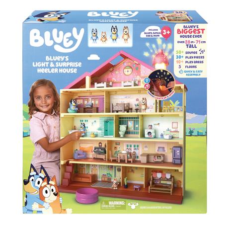 Bluey DeLuxe Surprise Home Playset