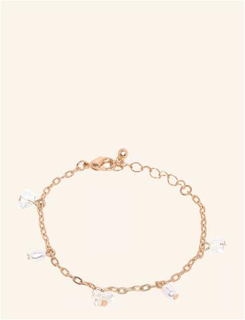 Pieces Pcbente Bracelet 2-Pack - Gold - ONE SIZE
