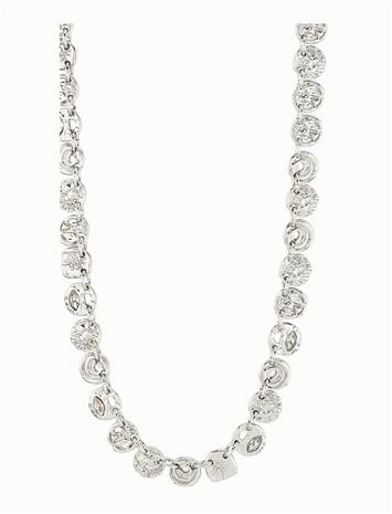 Pilgrim Fire Necklace Silver-Plated - Silver - ONE SIZE – kuva 2/3