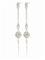 Pilgrim Fire Earrings Silver-Plated - Silver - ONE SIZE – kuva 2