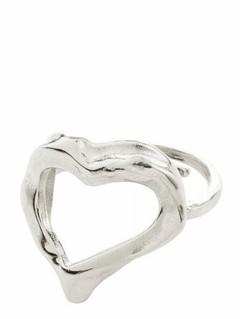 Pilgrim Iris Ring Silver-Plated - Silver - ONE SIZE – kuva 2/3