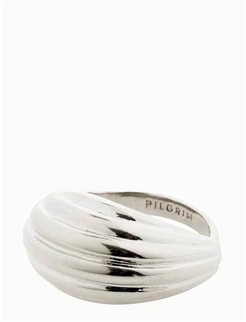 Pilgrim Asle Ring Silver-Plated - Silver - ONE SIZE – kuva 2/3