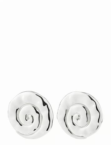 Pilgrim Haze Earrings Silver-Plated - Silver - ONE SIZE