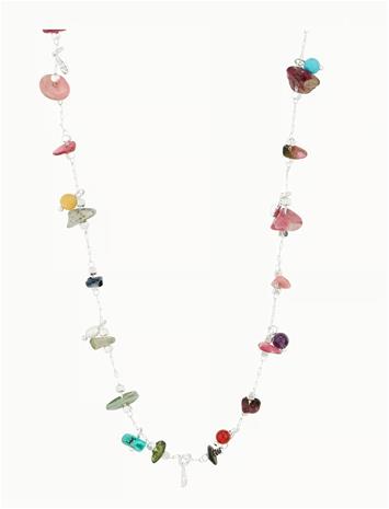 Pilgrim Here Necklace Silver-Plated/Multi - Silver - ONE SIZE