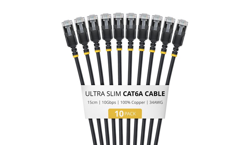 StarTech.com 6ASTP34BKS15CM10PK – kuva 1/1