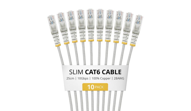 StarTech.com N6PAT25CMGRS10PK – kuva 1/1