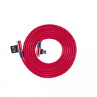 SBOX USB-MICRO-90-R USB-kaapeli USB 2.0 1,5 m USB A Micro-USB A 0,48 Gbit/s Punainen