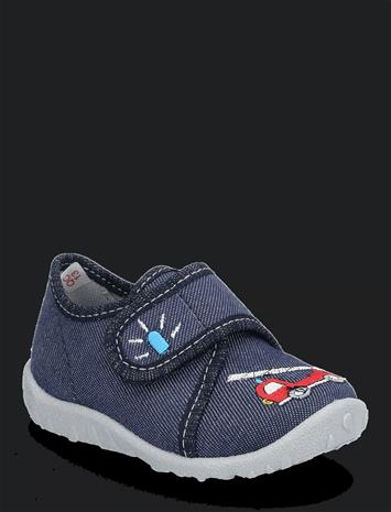 Superfit Spotty Sisäkengät, Dark Blue/Car, 20