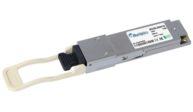 BlueOptics E100GQSFP28SRX – kuva 1/1