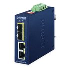 PLANET IP40 Compact size 2-Port 100/1000X SFP + 2-Port 10/100/1000T Media Converter IGT-2205AT-E