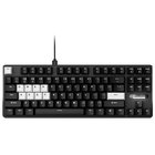 PULSAR PCMK 3 HE näppäimistö Pelaaminen USB QWERTY Englanti (US) Musta, Valkoinen PCMK3HE801