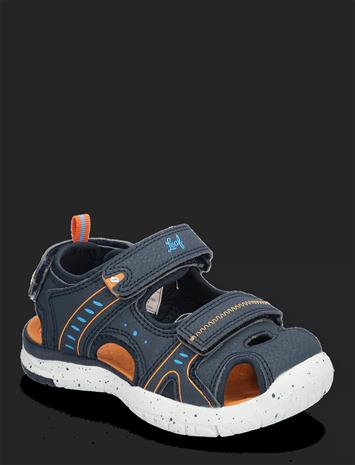Leaf Ljungby Sandaalit, Navy/Orange, 20 – kuva 2/4