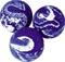 Goki Bouncing ball - space, glow-in-the-dark – kuva 1