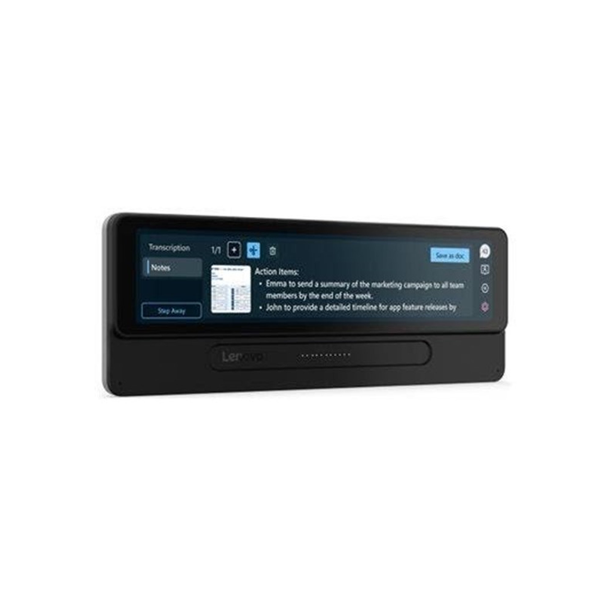 Lenovo Magic Bay - laptop head up display