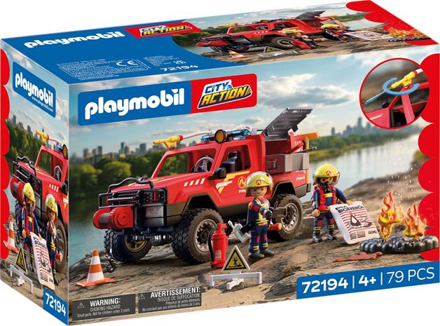 Playmobil Feuerwehr-Pickup 72194