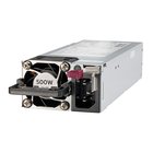 HPE 500W Flex Slot Platinum Hot Plug Low Halogen Power Supply Kit virtalähdeyksikkö Harmaa 865408-B21