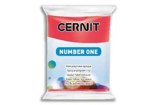 Creativ Company Cernit Modeling Clay Carmine Red 56 grams