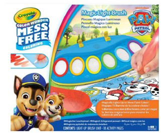 Crayola Magic Light-Up Brush Paw Patrol