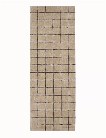 Lorena Canals Woolable Rug Runner Mosaic Amber - Beige - 80X 230CM