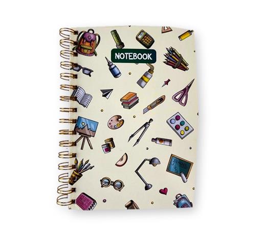 Notebook - A5 - Ruled Lines-motives (1340) – kuva 2/2
