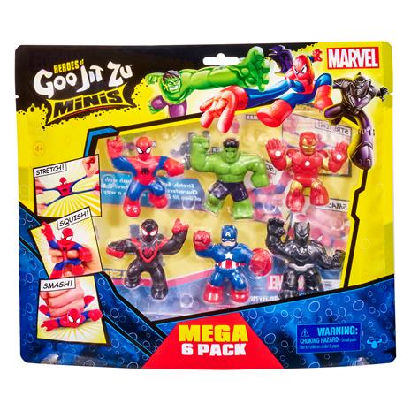 Goo Jit Zu MARVEL MINIS S4 6PK