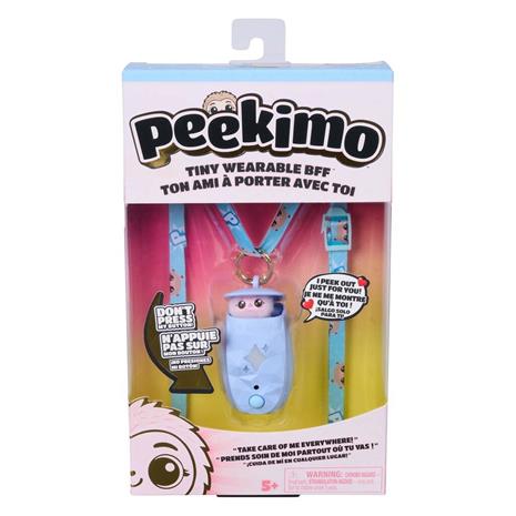 Peekimo Portable Interactive Pet Blue Boo