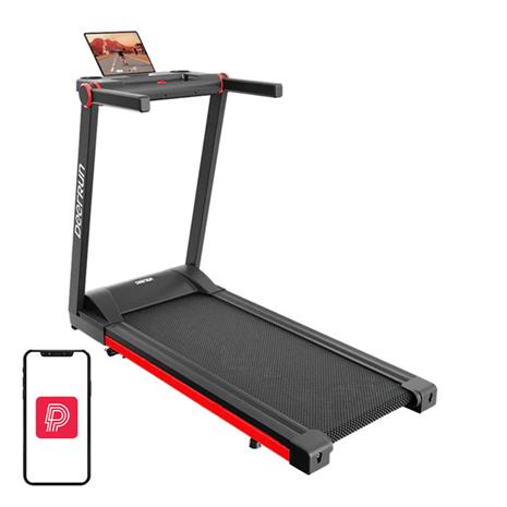 DeerRun A1 Pro Foldable Electric Treadmill - Black & Red
