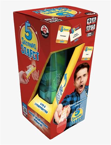 Danspil 5 Seconds Stafet - Red - ONE SIZE