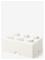 LEGO Storage brick 6 - WHITE – kuva 3