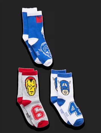 Marvel Socks - White - 23/26