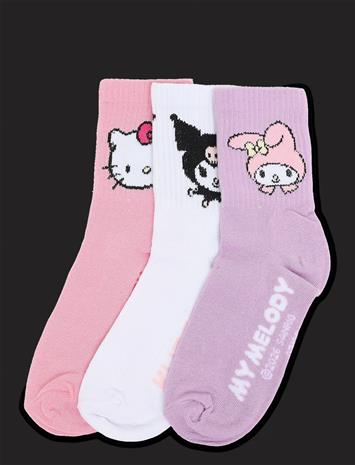 Hello Kitty Socks - Pink - 23/26
