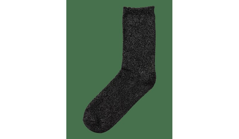 NAME IT Nkfglitter Sock Noos - BLACK - 25-27 – kuva 1/2