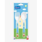 BARBO TOYS Peppa Pig - 2 Piece Cutlery Set - MULTIPLE COLOR - One Size