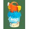BLUEY Bluey Sandek Legetøj Spand - MULTI - One Size – kuva 2