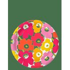 MARIMEKKO BY HAVI Marimekko Mini Unikko Paper Plate - YELLOW - Ø 22 cm