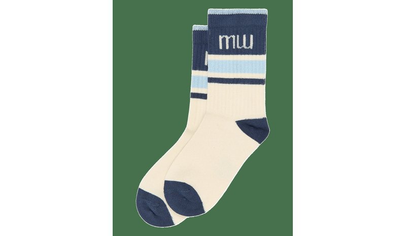 MINIPOP Mpopmoris Bamboo Sock - CLOUD DANCER - 27/30 – kuva 1/2
