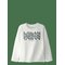 NAME IT Nkmvictor Ls Rlx Top - CLOUD DANCER - 116 – kuva 1