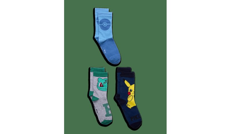 PÓKEMON Socks - PACK2 - 23/26