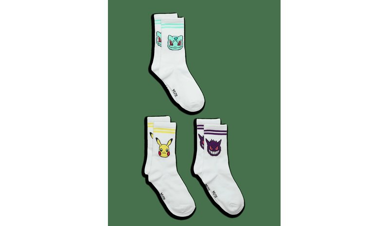PÓKEMON Socks - PACK1 - 23/26 – kuva 1/8
