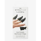 STYLPRO Stylfile 5 X Gel Nail Polish Remover Clips - NO COLOR - One Size