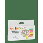 PRIMO Fibre-Tip Pens 6 Pcs - Neon - MULTI - One Size