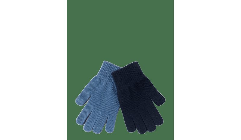 LINDEX 2-Pack Magic Gloves - DARK NAVY - 8-10 – kuva 1/2